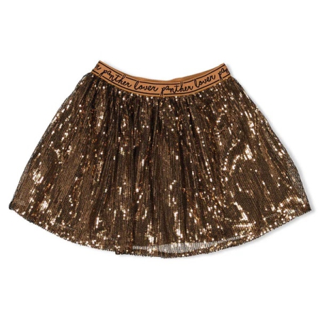 Jubel pailleten rok bronze (90600256)