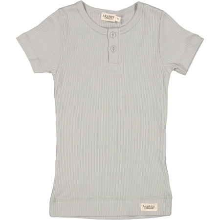 Marmar rib shirt modal white sage (231-100-02)