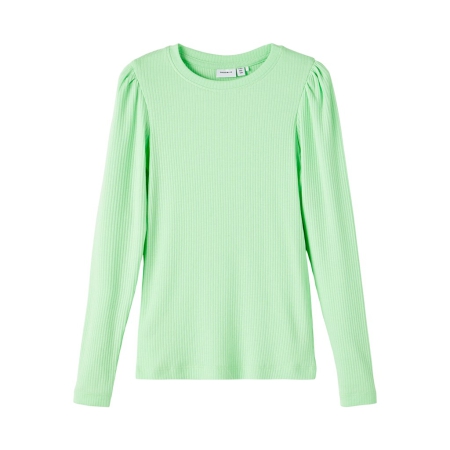 Name It rib longsleeve Debeora green ash (13222285)