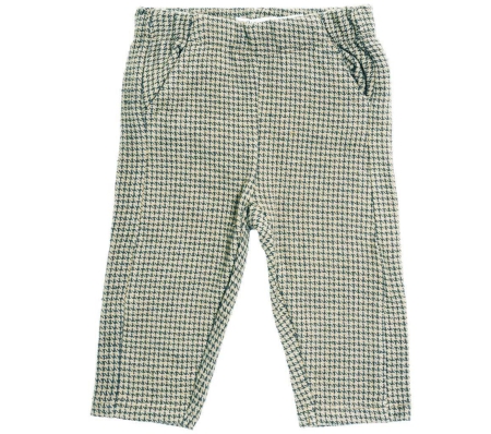 Riffle Amsterdam broek woven green square (7930)