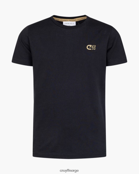 Cruyff t-shirt Roan black gold