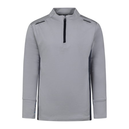 Cruyff metabolic 1/4 zip longsleeve grey (CSAJ243006-900)