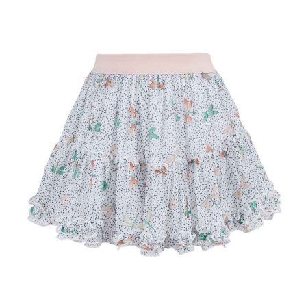 Lofff skirt Babette pink libelles (A23-158)