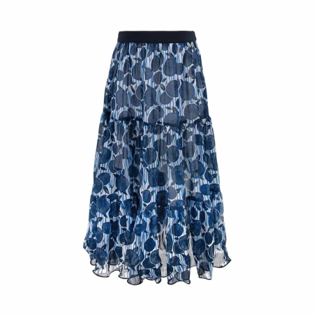 Lofff rok Bridget blue print (A23-159)