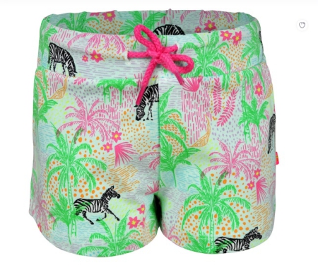 Someone shorts Mare light mint palm print