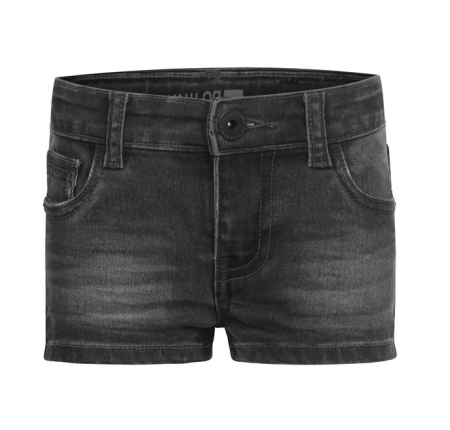 No Way Monday short dark grey jeans (T46112)