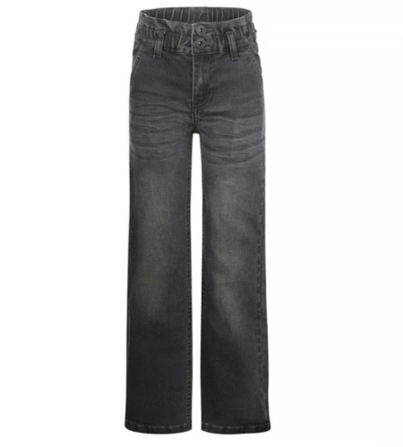 No Way Monday broek dark grey jeans (T46127)