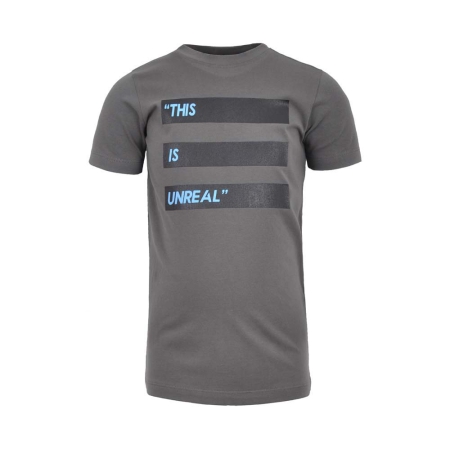 Unrealba6 t-shirt Lenn gun metal (A23-756)