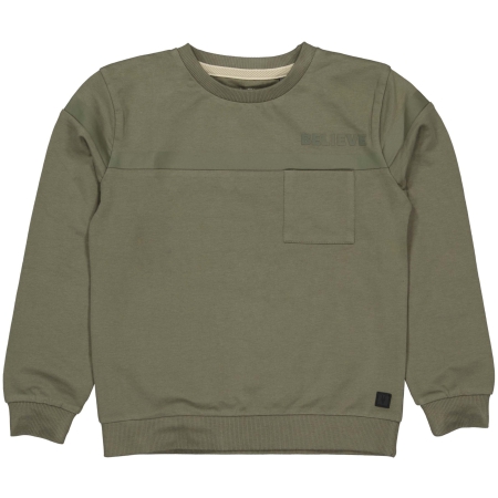 Levv sweater Davy green basil