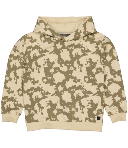 Levv hoodie Dazz grey sand tie dye