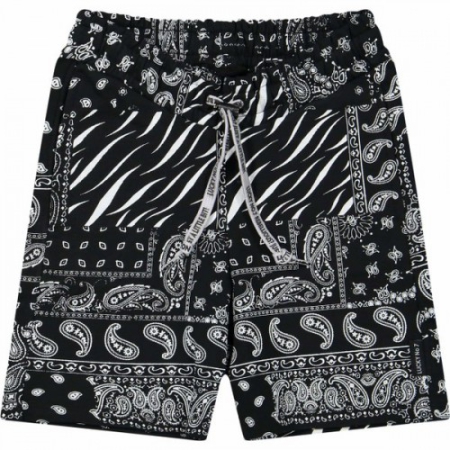 Lucky No. 7 shorts black print (LNS23SH022)