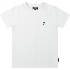 Lucky No. 7 shirt bright white (LNS23SS004)