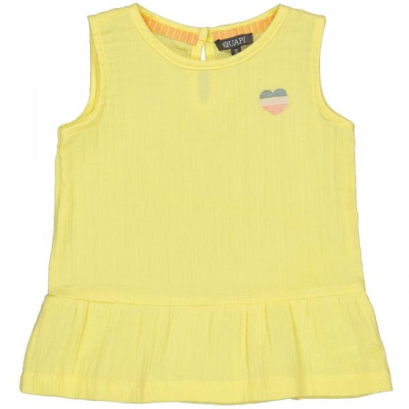 Quapi shirt Verena yellow sand