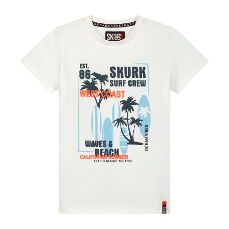 Skurk shirt Tesly wit