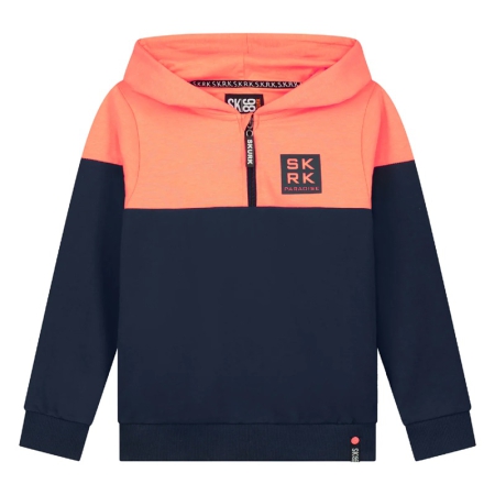 Skurk hoodie Sjors coral navy