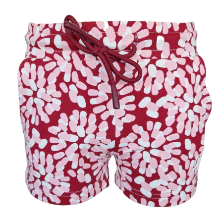 Billy & Lilly short Laurie rumba red flower