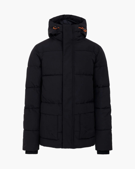 Cruyff hooded puffer jas black (CAJ243020-998)