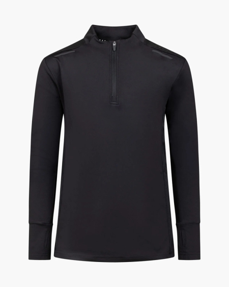 Cruyff metabolic 1/4 zip longsleeve black (CSAJ243006-998)