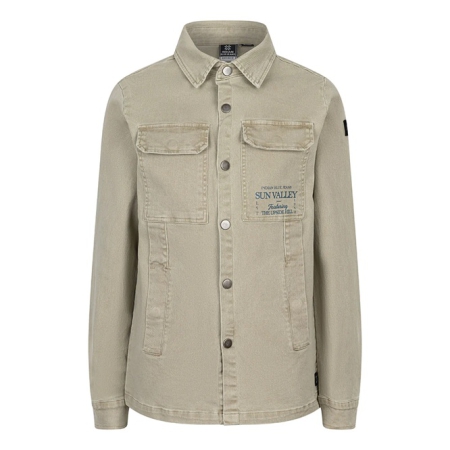 Indian Blue Jeans shirt jacket sun valley light sand (IBBS24-5500)