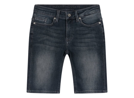 Indian Blue Jeans blue andy short dark denim (IBBS24-6506)