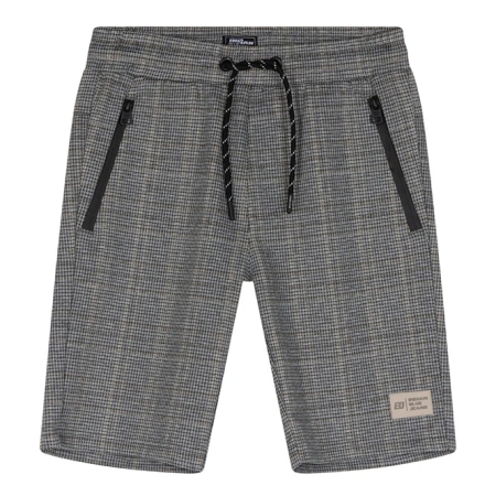 Indian Blue Jeans jog short check zip stone sand (IBBS24-6550)