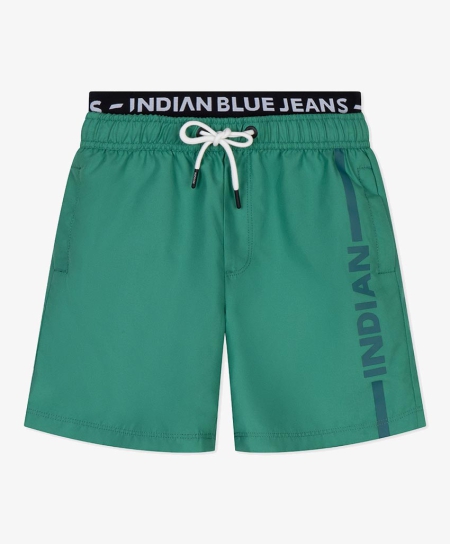 Indian Blue Jeans beachshort indian boxer spring green (IBBS24-9501)