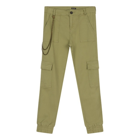 Indian Blue Jeans cargo worker fit olive (IBGSS24-2162)