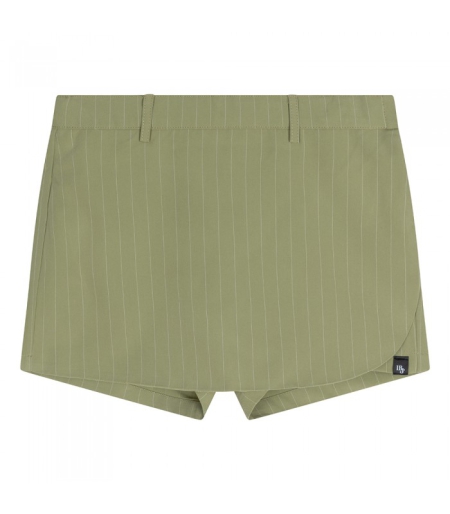 Indian Blue Jeans pinstripe skort light pastel green (IBGSS24-6048)